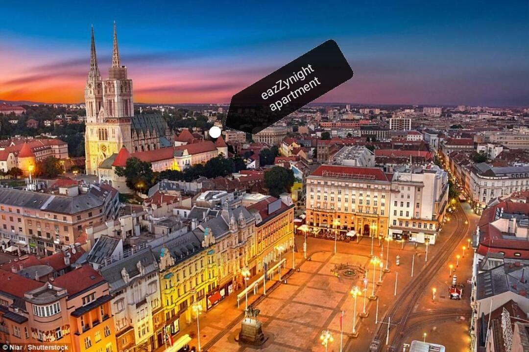 Eazzynight Center Apartment Zagreb Ngoại thất bức ảnh